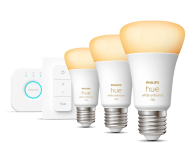 Philips Hue White ambiance Zestaw startowy 3xE27 1100lm - 686704 - zdjęcie 2